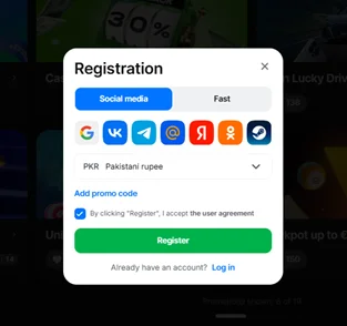 1win registration