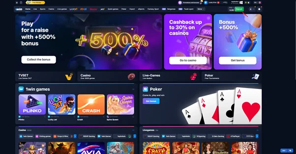 1win crypto casino