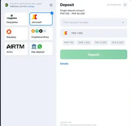 Deposit Guide for 1win Beginners