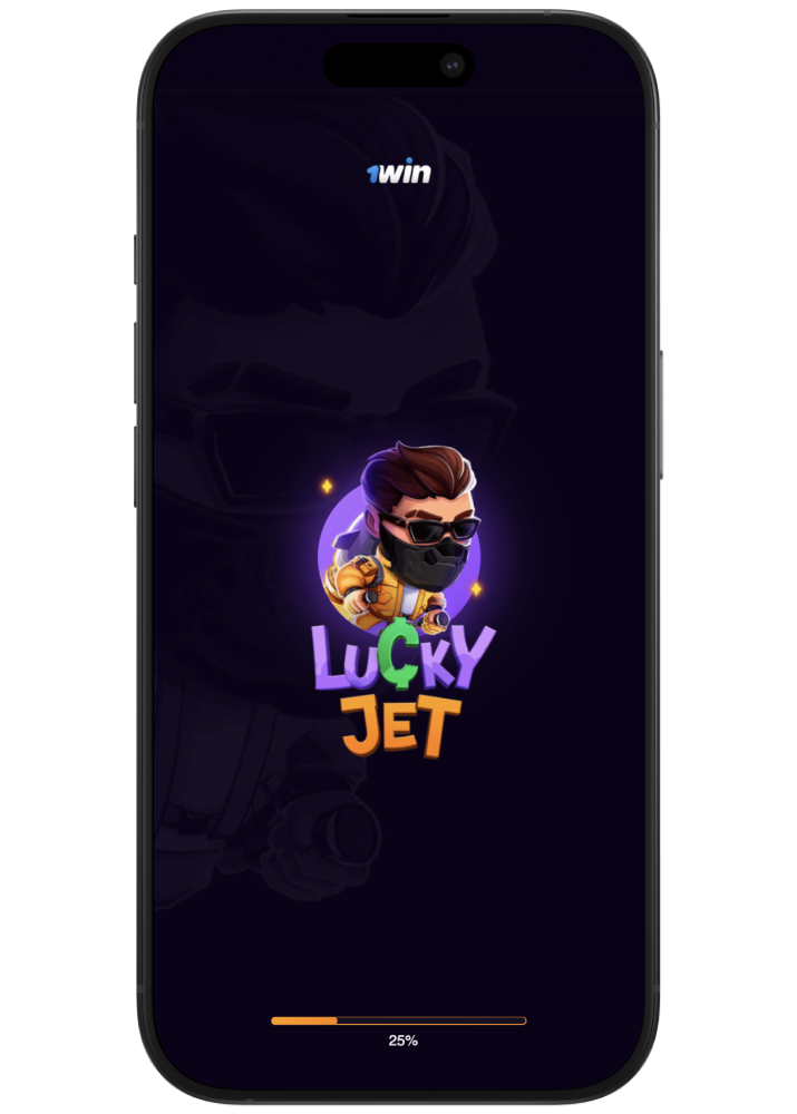 1win Lucky Jet on mobile