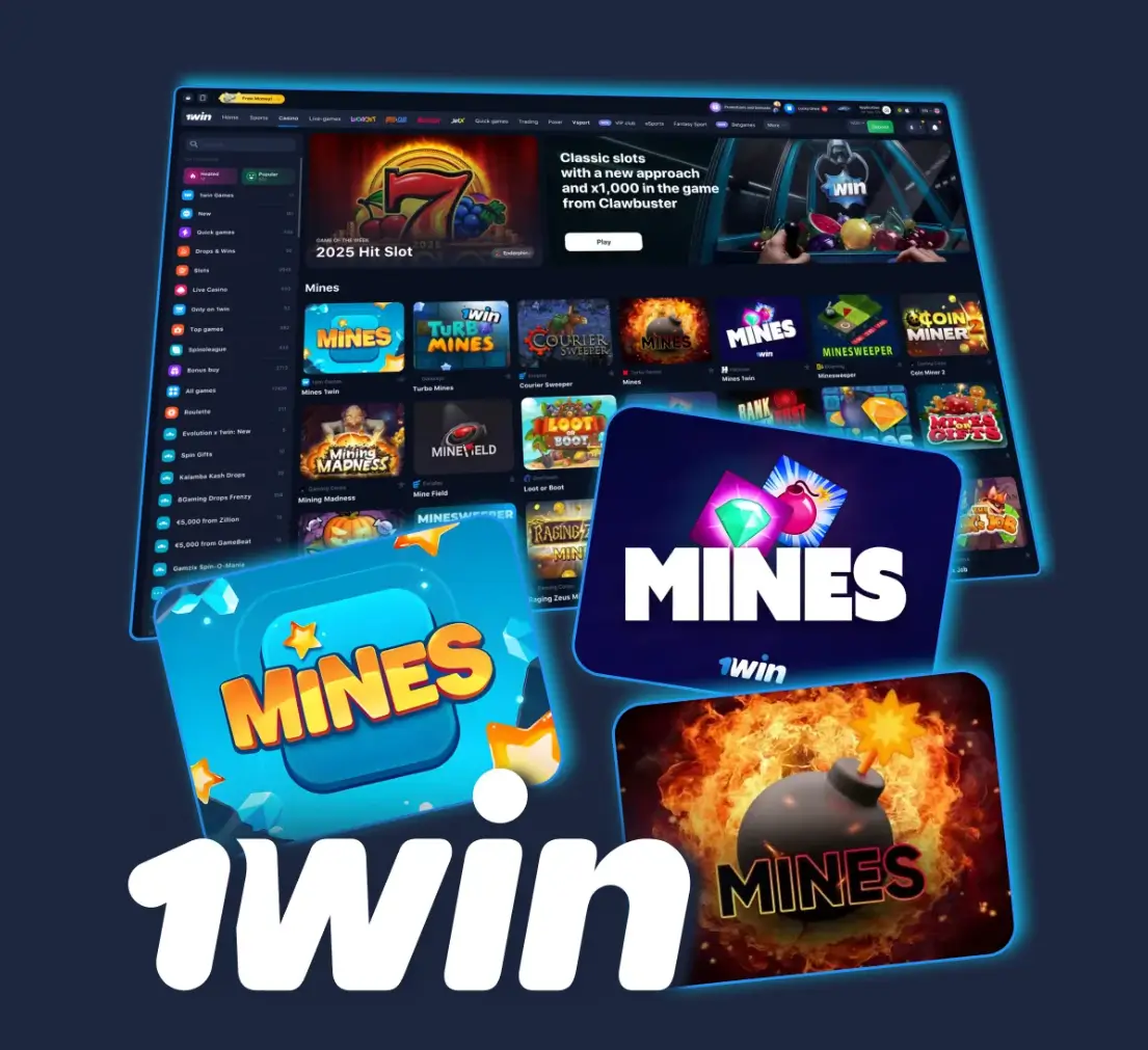 Mines Variants at 1win Casino